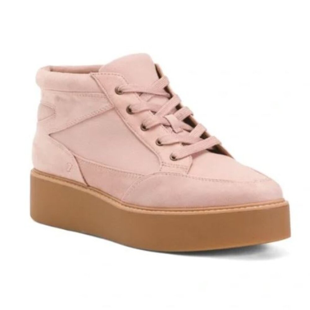 NWT Zodiac Nougat Pink Siona Platform Booties Women’s Size 6.5